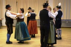 Grundstellung beim Achtertanz