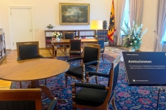 Amtszimmer Bundespräsiden Schloss  Bellevue