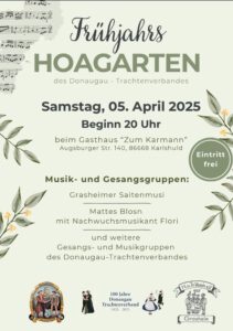 Frühjahrshoagartn beim TV Grasheim