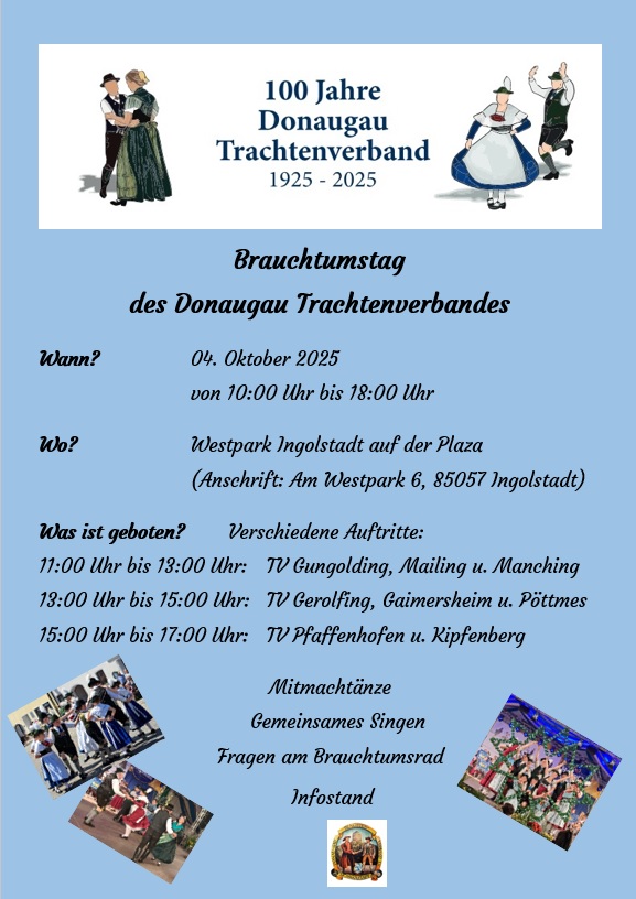 Brauchtumstag des Donaugau Trachtenverbandes