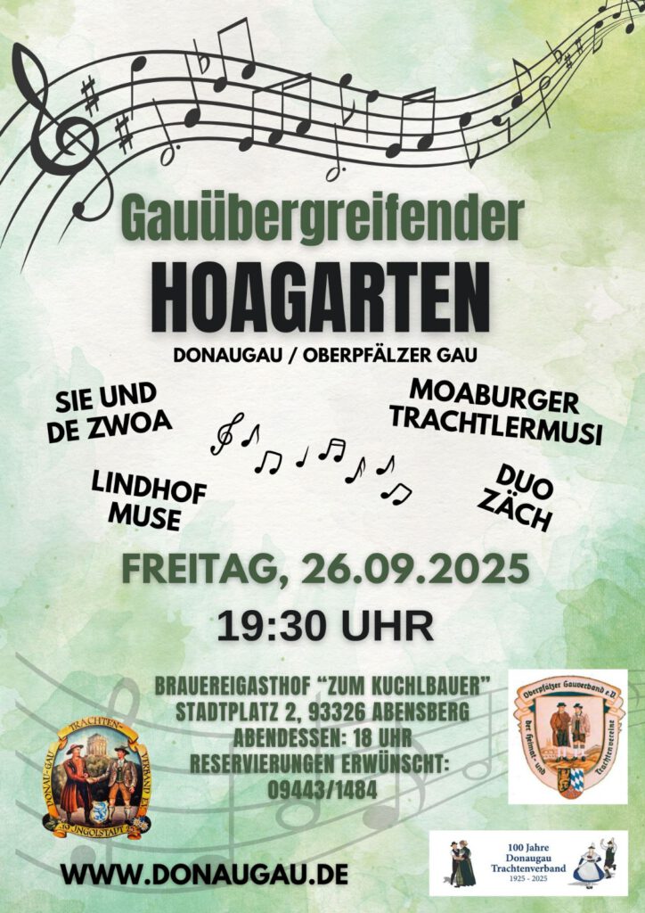 Hoagarten am 26.09.2025 in Abendsberg