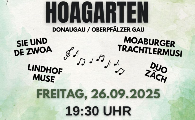 Hoagarten am 26.09.2025 in Abendsberg
