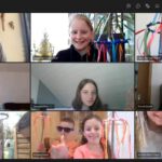 Maibaumbasteln der Gerolfinger Kinder und Jugendgruppe