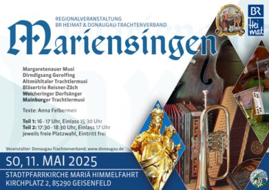Mariensingen mit dem Bayerischen Rundfunk