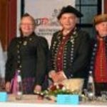Gauvorstand Rudi Dietz beim Dt. Trachtentag in Brandenburg