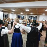 Gemeinsame Schulung der Vortänzer und Vorplattler